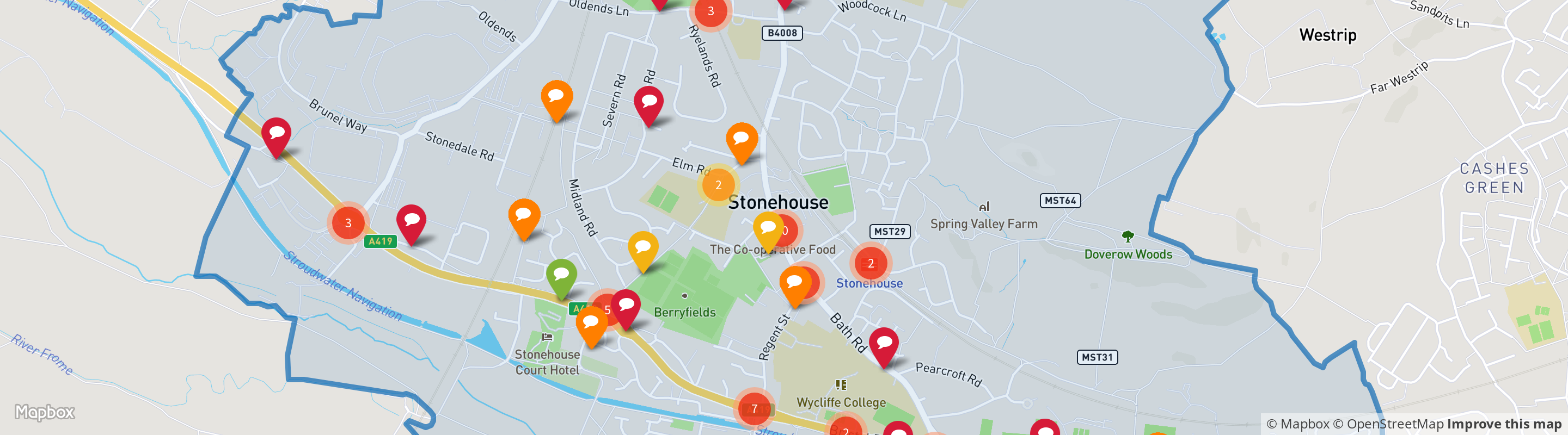 Stonehouse Map Community Forum - Stonehouse Active Travel - Commonplace